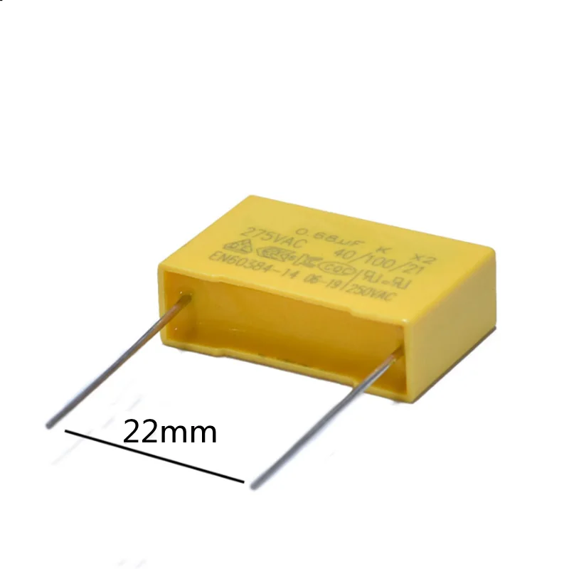 10 SZT./Lot Kondensator X2 275VAC 0.01 0.033 0.1 0.15 0.022 0.22 0.33 0.47 0.56 0.68 0.82 1 1.2 2.2uf Kondensator Foliowy Polipropylenowy — zdjęcie produktu 3