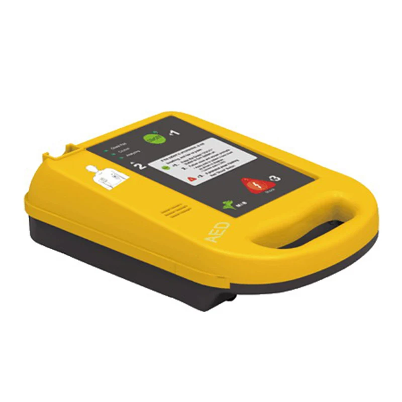 

Portable biphasic energy output aed first aid machine made in china