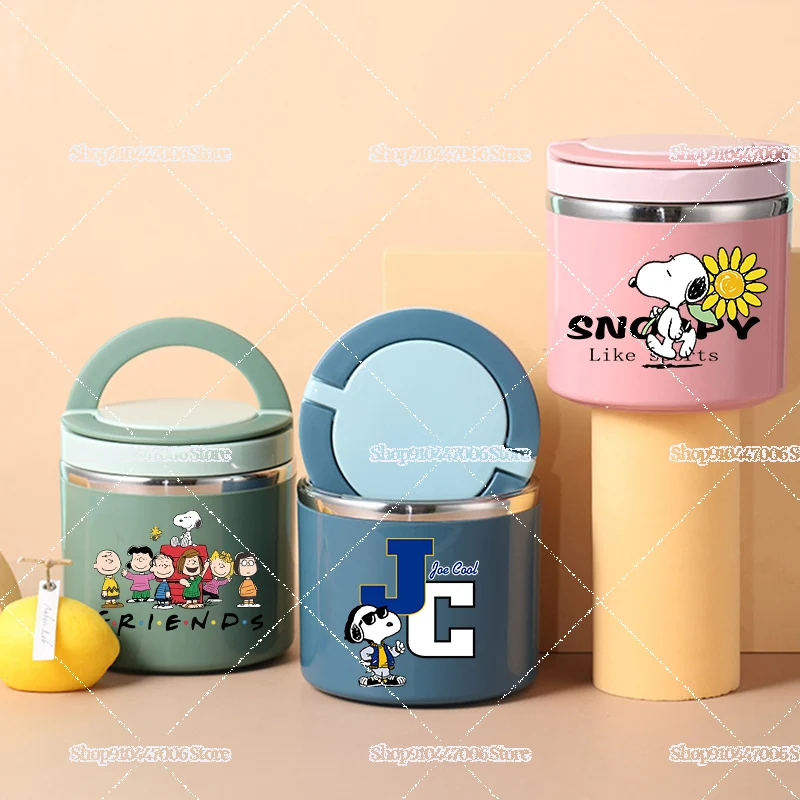 Термос-ланчбокс-из-пищевой-нержавеющей-стали-с-мультяшным-дизайном-Снупи-для-студентов-женщин-пикников-контейнер-для-еды-сумка-бенто