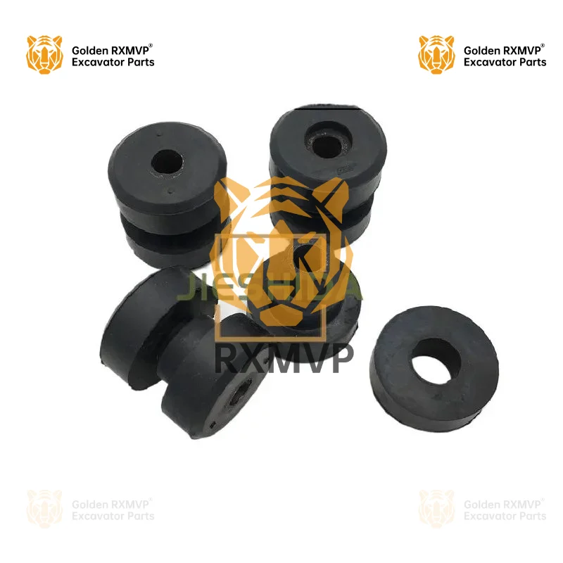 For Hyundai R60-5 Lovol 60 65 80-7-8 yanmar VIO 55 75 Engine Foot Rubber Cushion Shock Absorber Excavator Accessories