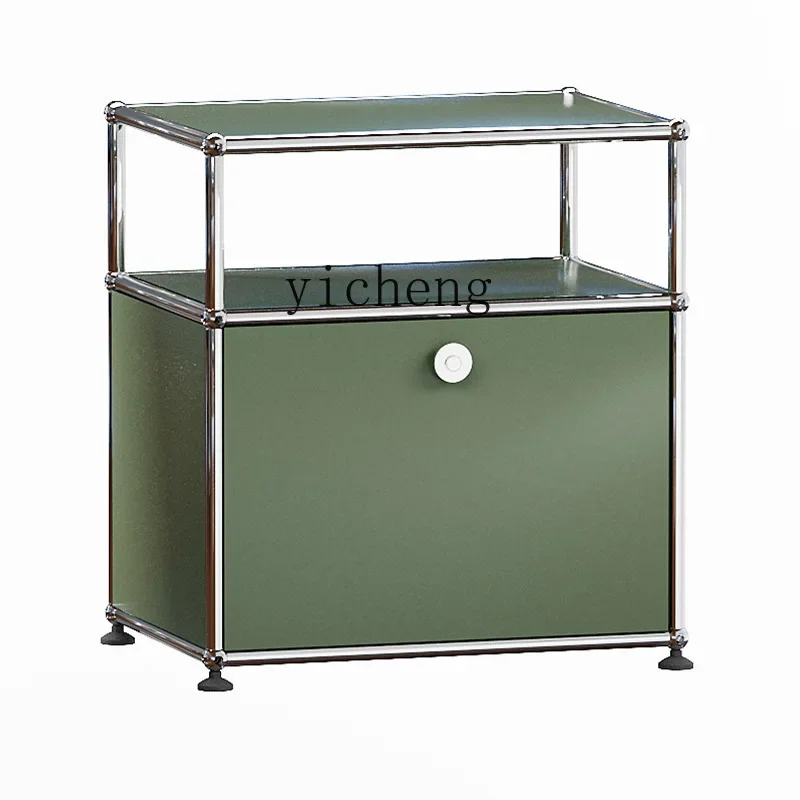 

Stainless Steel Module Nordic Home Display Shelf Sideboard Cabinet Storage Cabinet