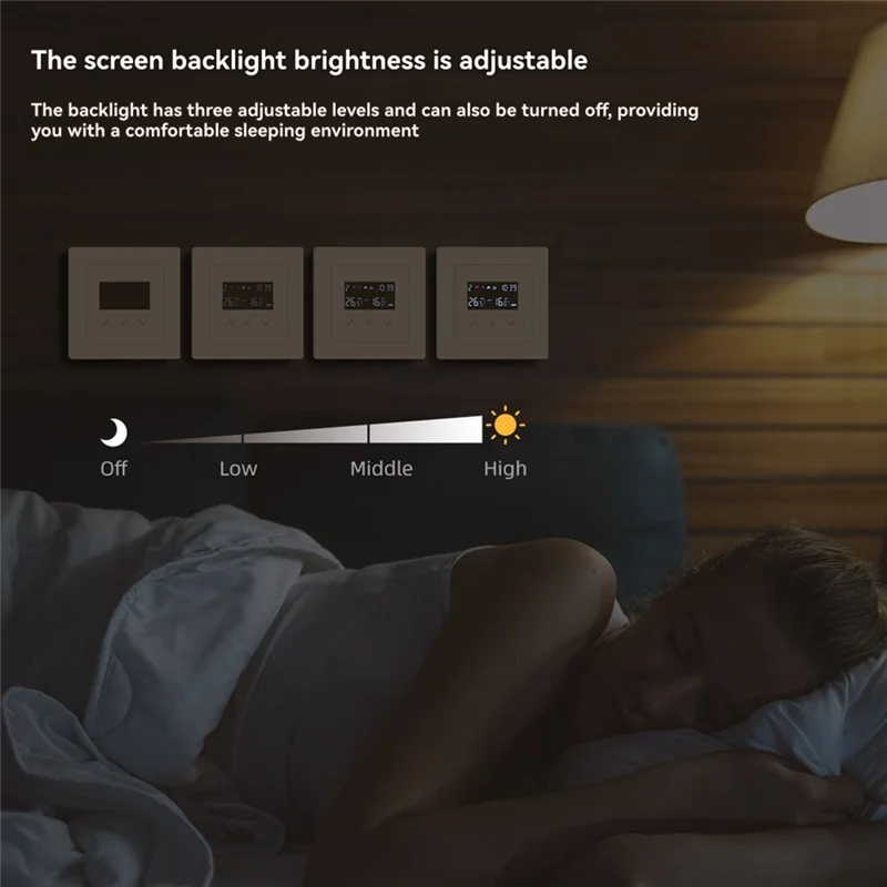 

【НОВЫЙ СПИСОК】Tuya Wi-Fi умный термостат для дома ЖК-дисплей цифровой контроль комнатной температуры для дома