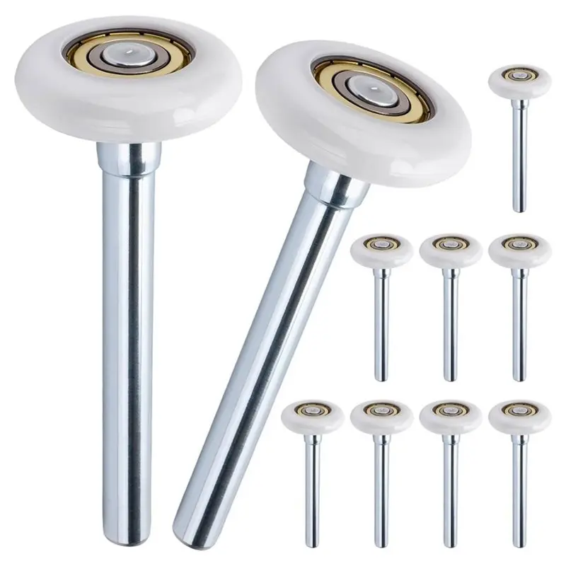 A96K-10 Pack Garage Door Rollers Replacement, For Garage Doors