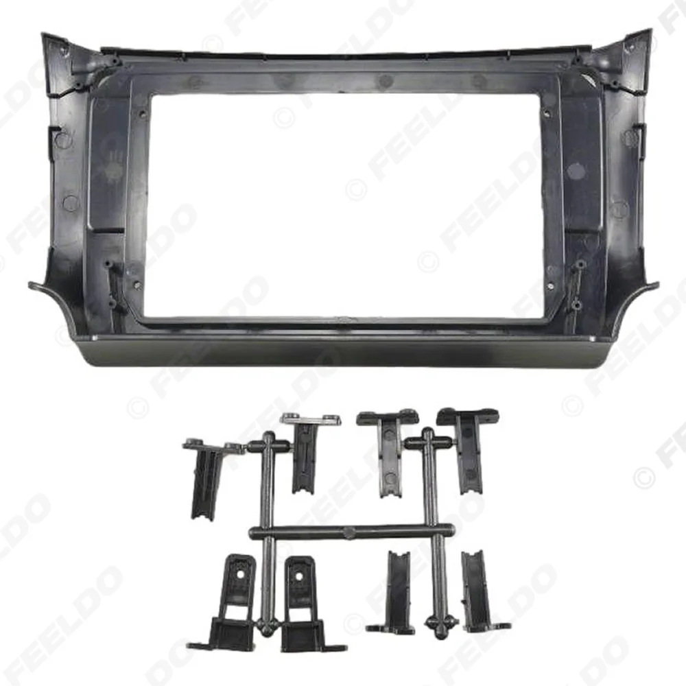 Car Audio 10.1 Inch Big Screen Fascia Frame For Nissan Sylphy 2012-2019 2Din Dash Stereo Fitting Panel Frame Kit