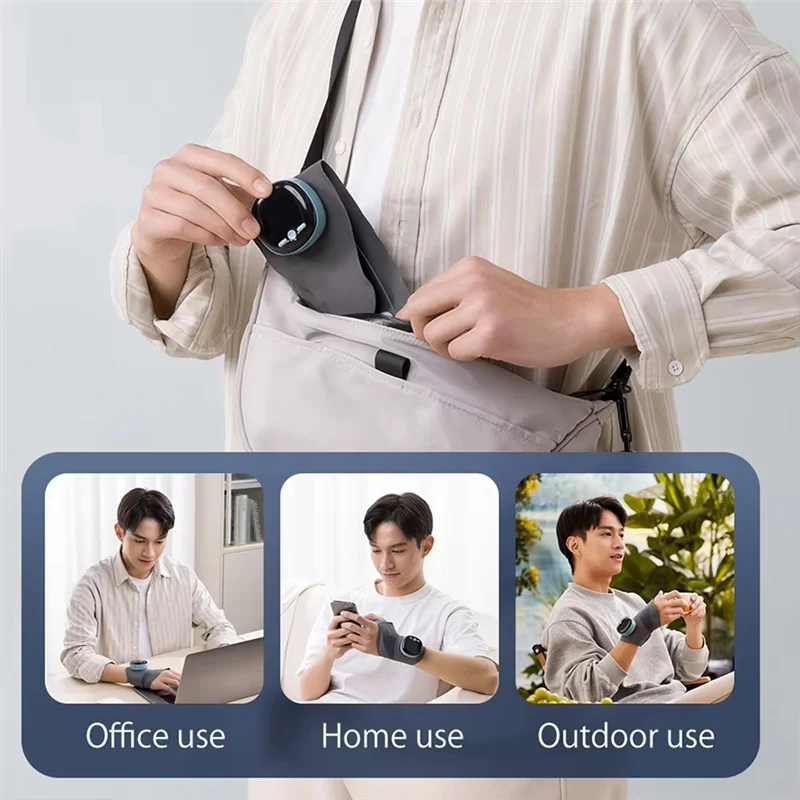 

EMS защита запястья бандаж для поддержки запястья 5-режимный компрессионный бандаж на запястье регулируемый защитный бандаж на запястье для домашнего офиса