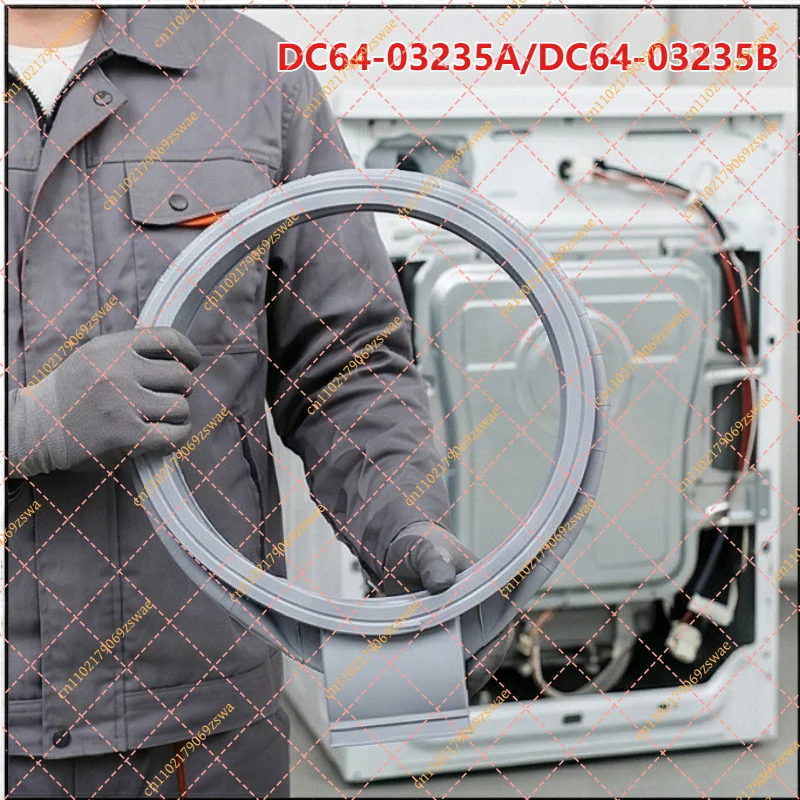 Washing Machine Door Seal Gasket Replacement Compatible for Samsung DC64-03235A DC64-03235B