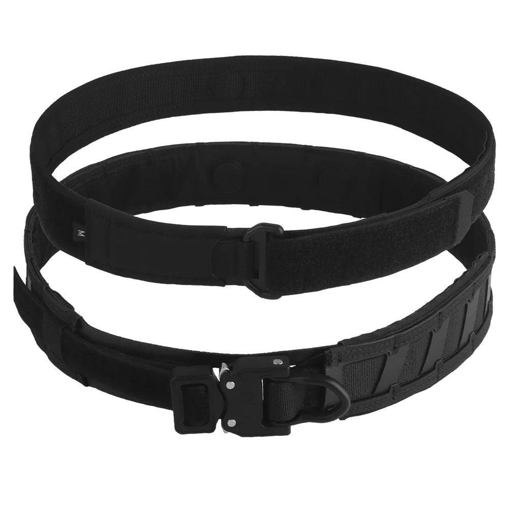 Airsoft Battle Belt Outdoor Training Tactische riem MOLLE-systeem Magnetische heupriem voor accessoires voor jachtuitrusting