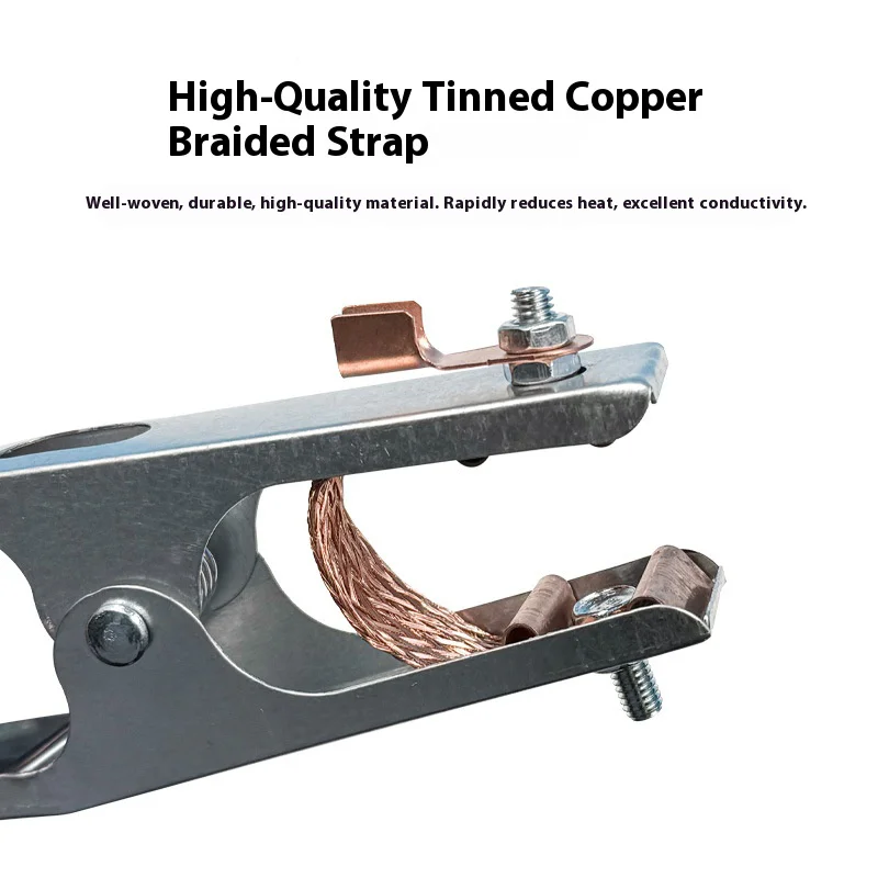 1PCS 500A Electric Welding Clip Holder Clamp Machine Ground Connection Table Argon Arc Support Alludant Fierros Accessories