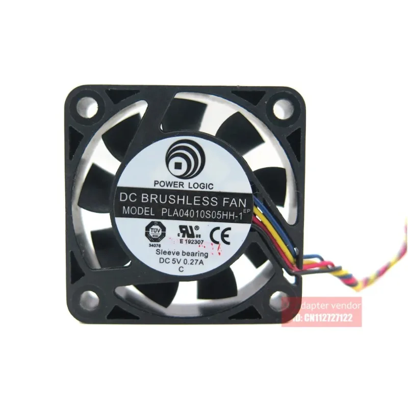 JFG For New POWER LOGIC 4010 4cm 5V 4 Wire PWMcooling Fan Cooling Fan PLA04010S05HH-1