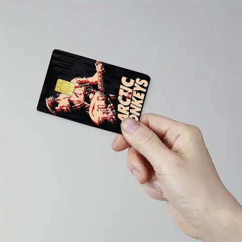 Rockband A-Arctic M-Monkeys Mode Söt Tecknad Kattmålning Anime Spel Unikt Filmklistermärke Skal Skinn För Kreditkort Utan Chip 10 best sales Arctic Monkeys-klistermärken - №2
