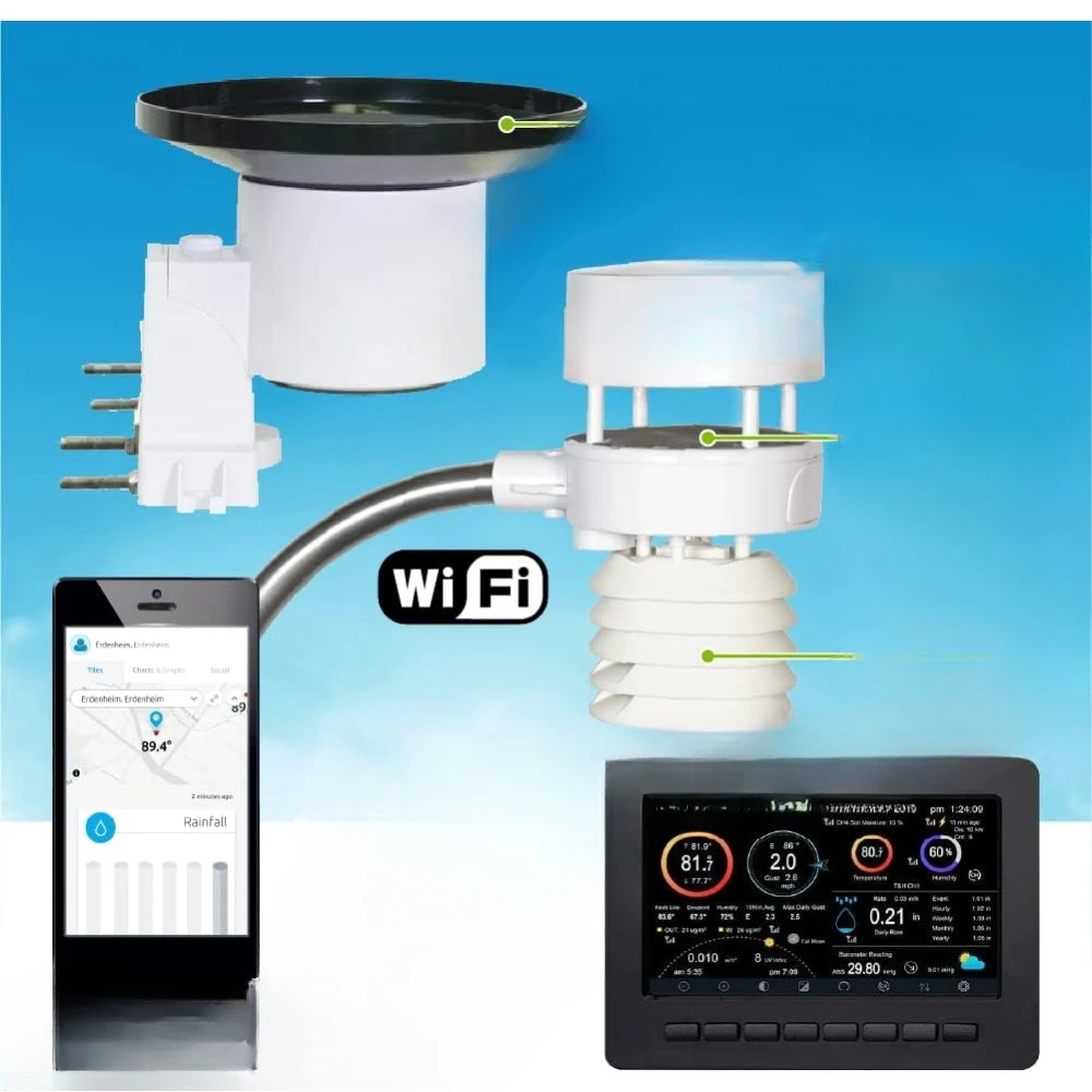 WS-5000 Ultrasonic Smart Weather Station