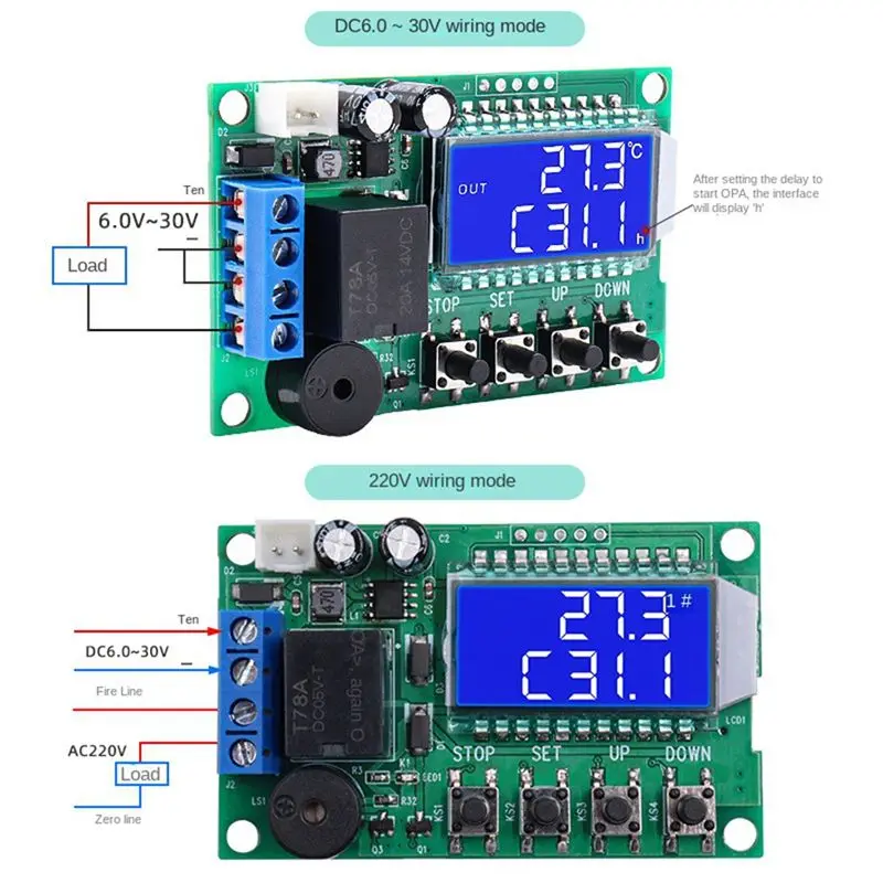 BOFO XY-T01 Temperature Controller Module Digital Temperature Controller LCD Display Temperature Control