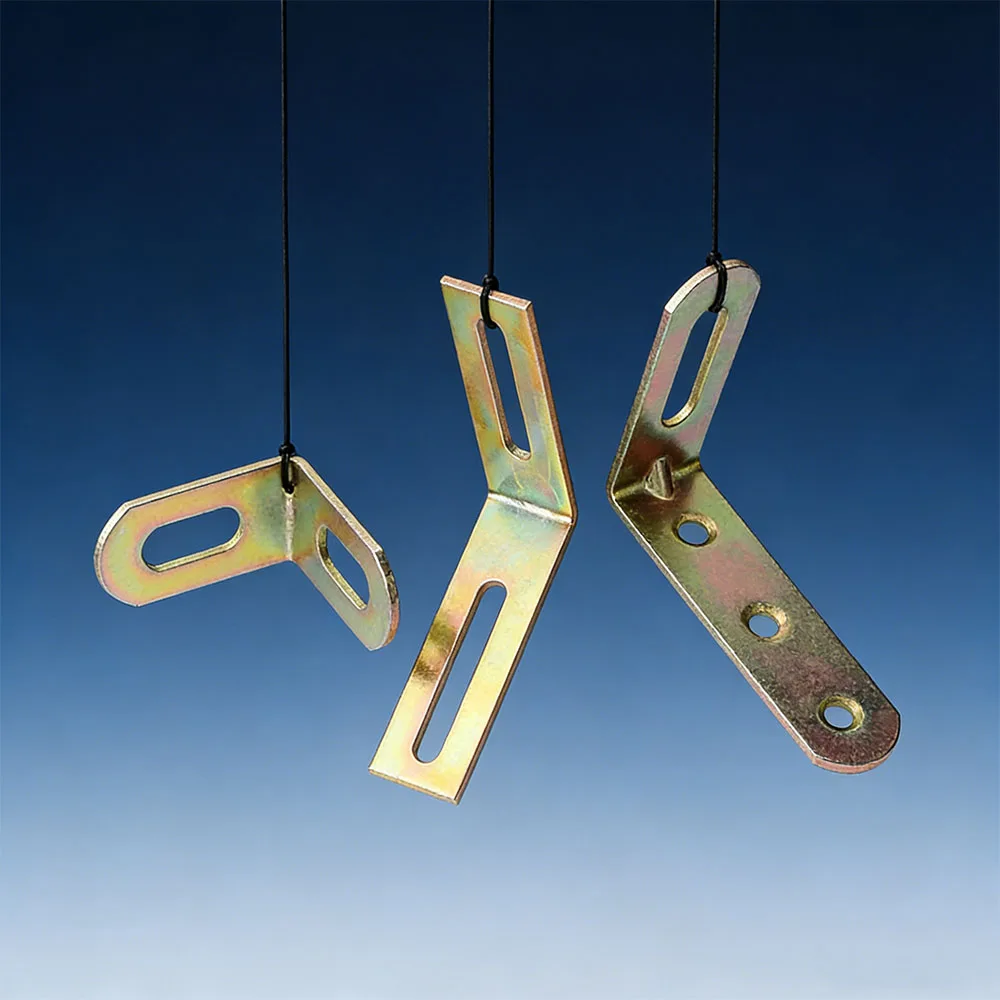 2/10Ps Angle Code Stainless Steel Connector Shelf  Support  Straight  Hole Fixing Bracket  Wooden Shelf Cabinet  with  Screws