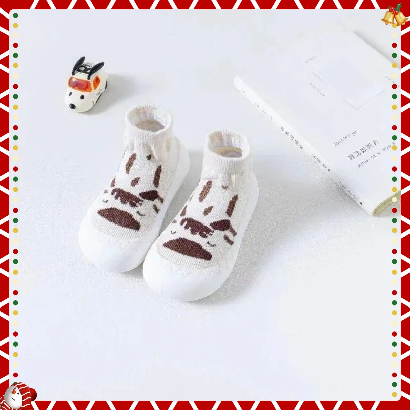 الأحذية والجوارب الوليد الطفل الطابق عدم الانزلاق حذاء طفل صغير الأطفال الجوارب الفتيات أحذية الأولاد أحذية الملاعب المغطاة #2