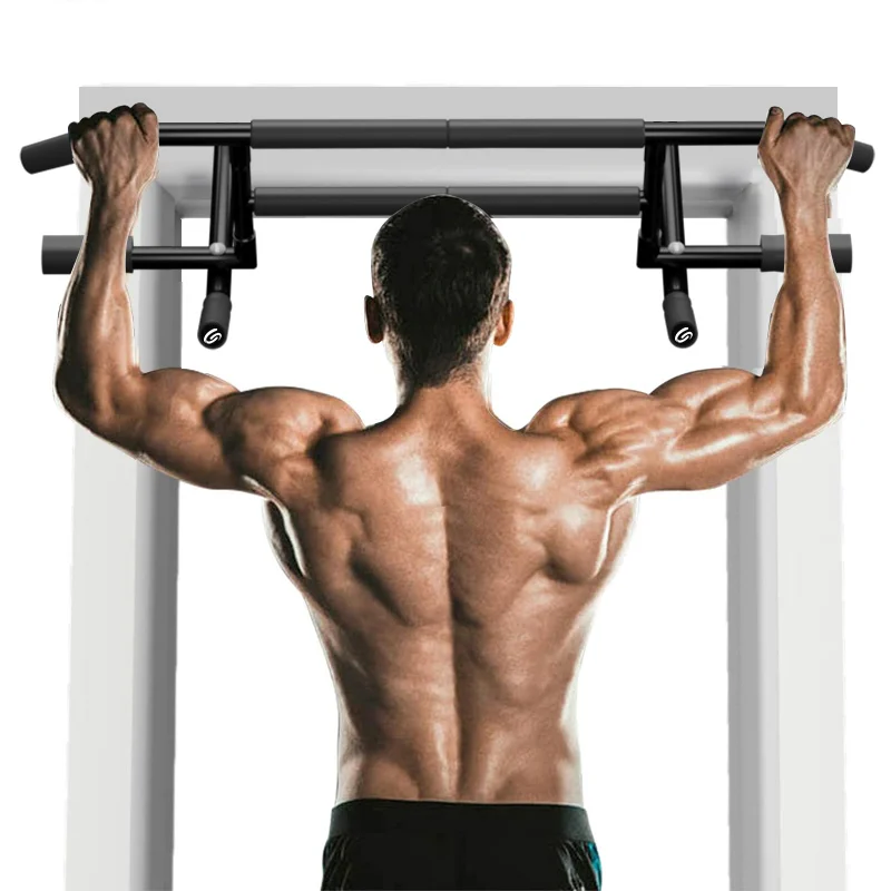 

Home Workout Equipment Pull Up Bar Doorway Chin Up Bar Fitness&Body Building Horizontal Bar Gymnastics