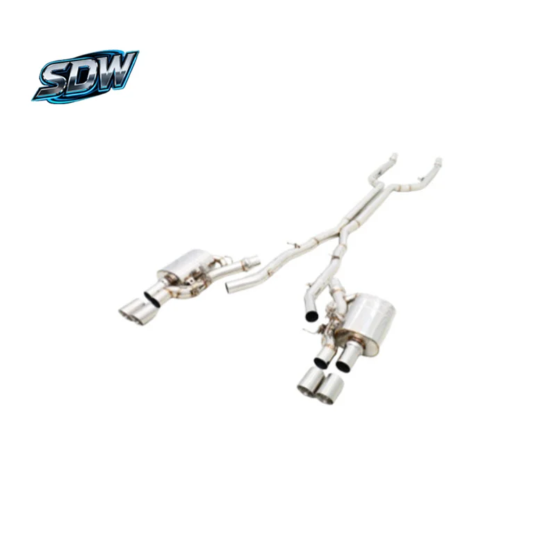 Valvetronic Catback Exhaust System Compatible with  M2 M3 M4 320i 330i G20 and 420i 430i G22 B48 Engine Stainless Steel Pipes