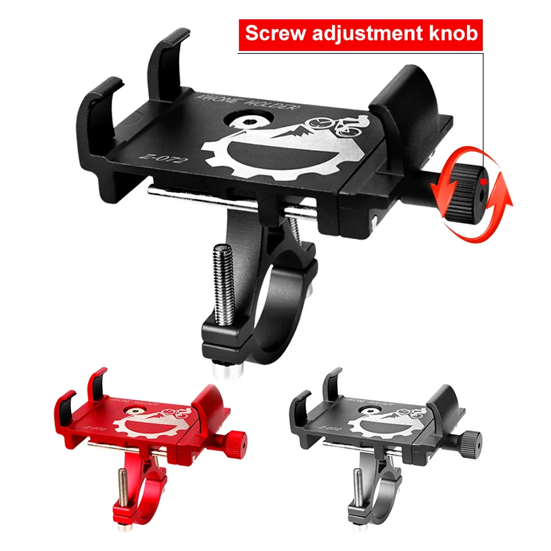 Durable Phones Handlebar Bracket Ultra-light Bike Phone Racks Bike Mobile Phone Holder Bicycle Phone Holder Aluminum Alloy