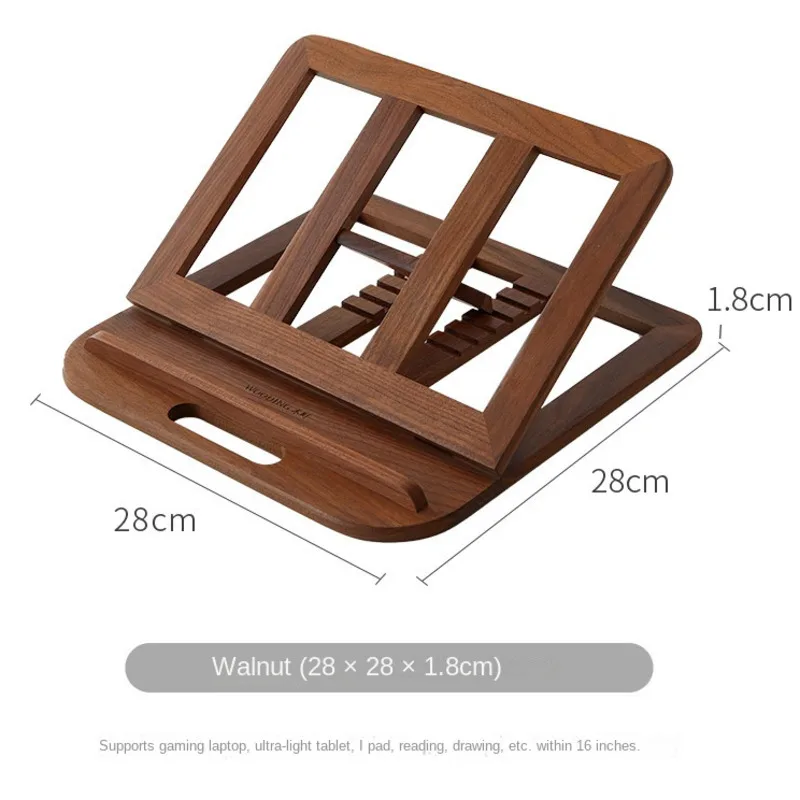 Imagem -06 - Oyixinger- Suporte de Madeira do Portátil Altura Ajustável para Macbook Air Pro 1116 Mini Prateleira Alta Qualidade
