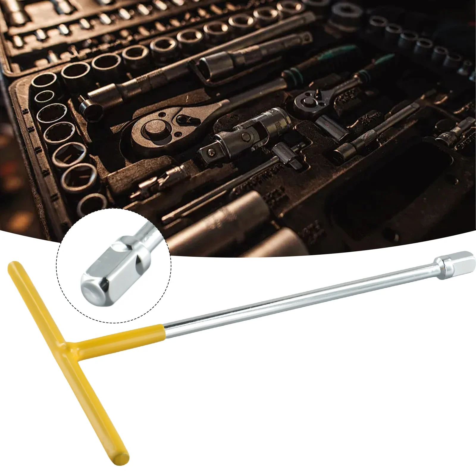 Imagem -03 - T-handles Wrench Hex Socket tipo t Durável 27x19cm Aço de Alto Carbono 27cm 10.63 in pc in 19cm 7.48 in