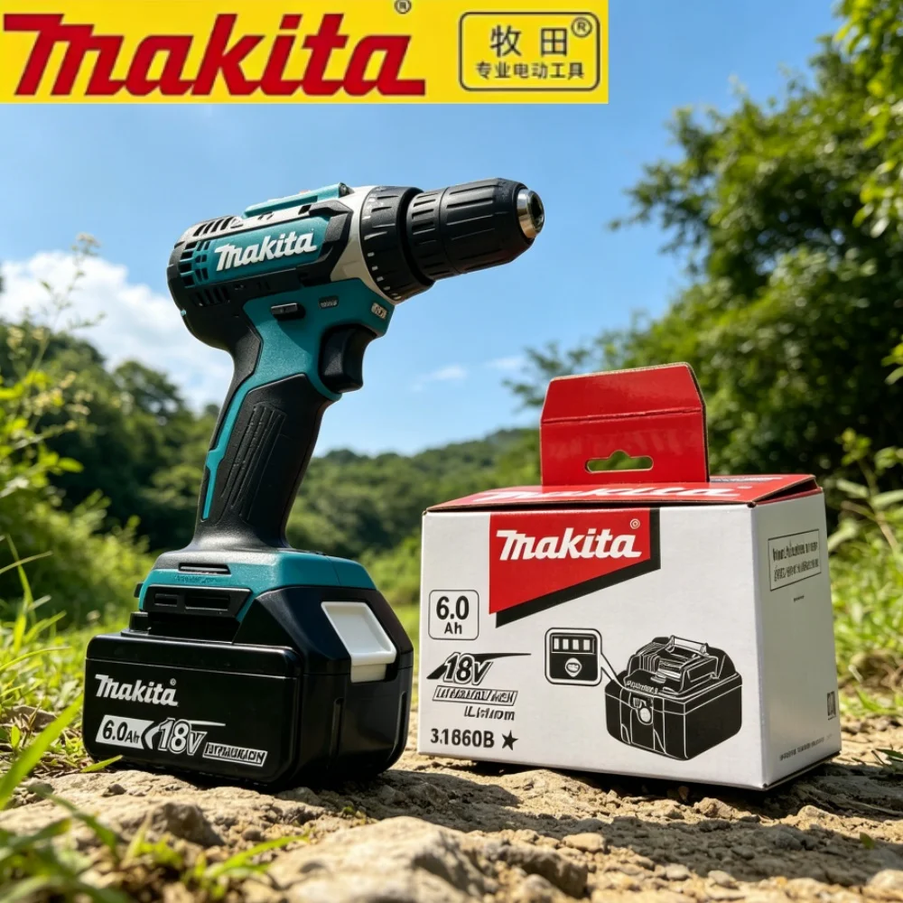 

Makita 18V 6.0Ah Lithium-Ion Battery Pack BL1860 BL1850 BL1840 BL1830B Compatible with Makita 18V Power Tools