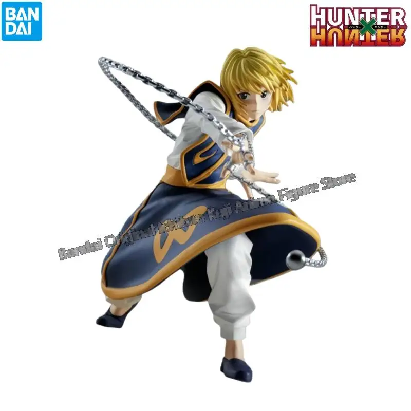 In Stock Bandai Original Box Garage Kit Hunter Hunter Kurapika Aizakku Netero Anime Characters Collectible Action Figure Statue view 2