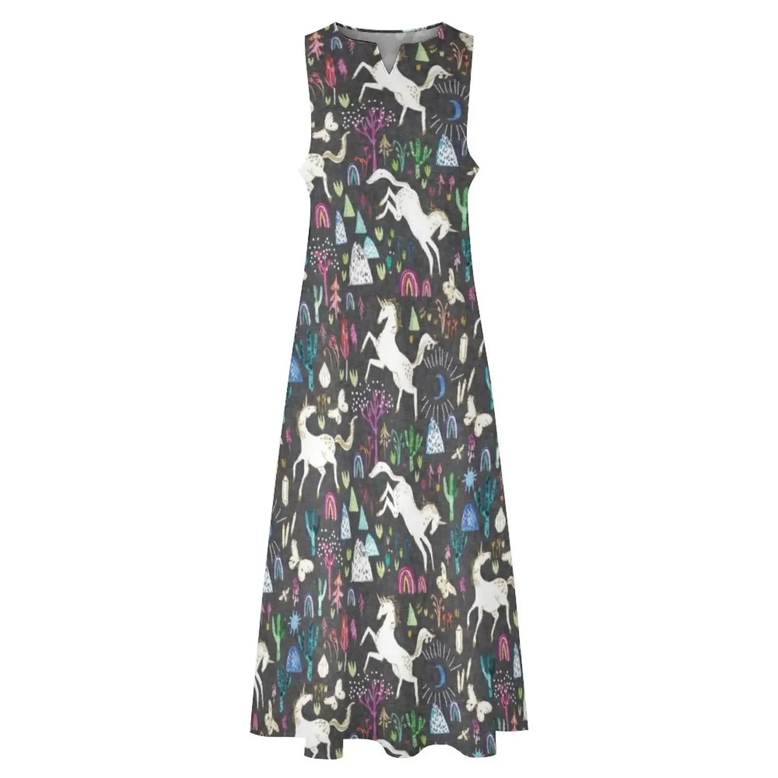 Unicornicopia Long Dress women's evening dresses Woman clothes prom dress 2025 women's summer dress 2025