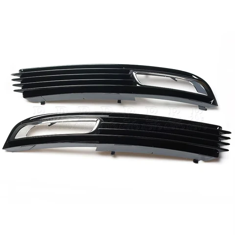 R-AUTO автомобильная противотуманная фара, решетка для Audi A8 D3 2008 2009 2010, передний бампер, решетка, нижняя решетка 4E 0807681 AN 4E 0807682 AN