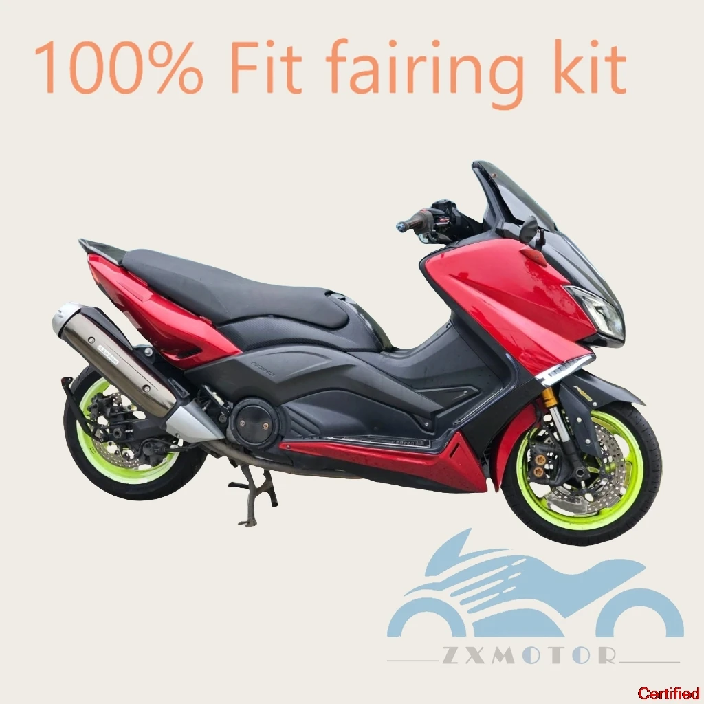 

New ABS Motorcycle Whole Fairings Kit Fit For YAMAHA TMAX 530 TMAX530 2015 2016 T-MAX530 15 16 ZXMT Bodywork Red Black