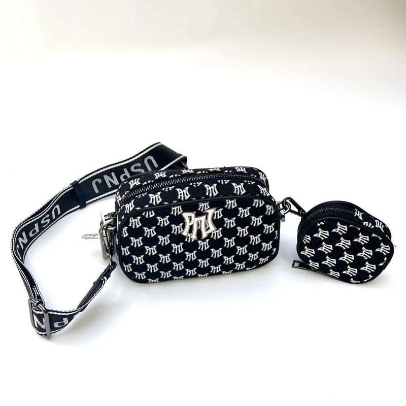 PNJ Manchurian messenger bag women's casual 2024 new fashion shoulder bag fresh trend satchel nylon