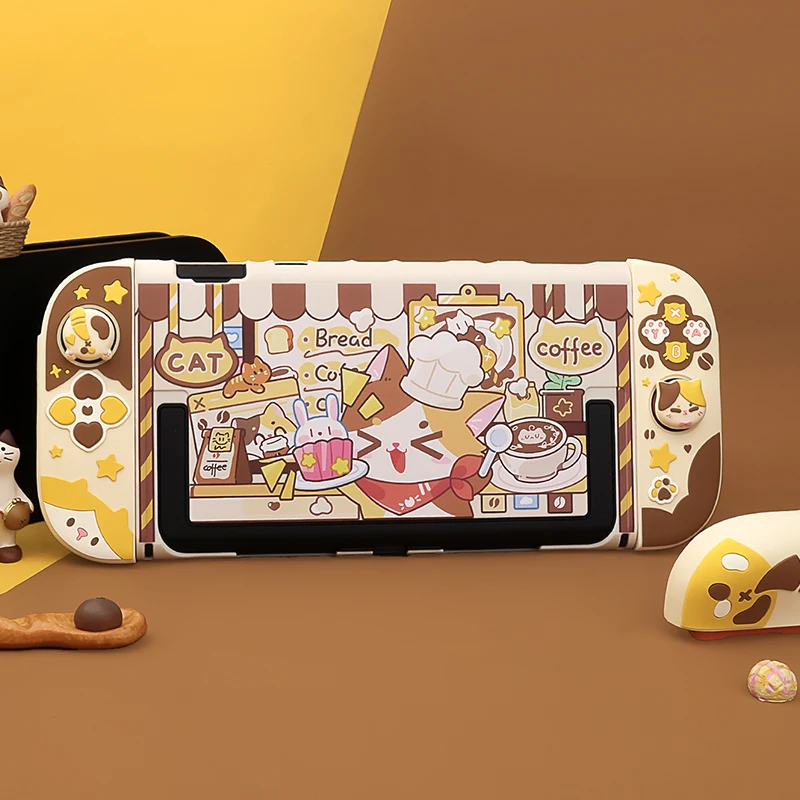 

Protective Case for Nintendo Switch 2 - Dockable Shell with Joycon Cover,NS2 Hard Shell with Thumb Grip Caps for Switch 2 2025