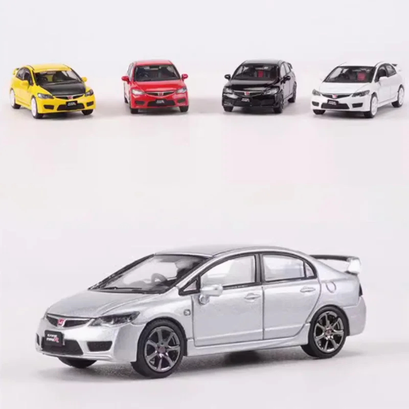 

Diecast Original 1:64 Scale Honda Civic Type R FD2 Simulation Alloy Car Model Display Collectible Toy Gift Souvenir Decration