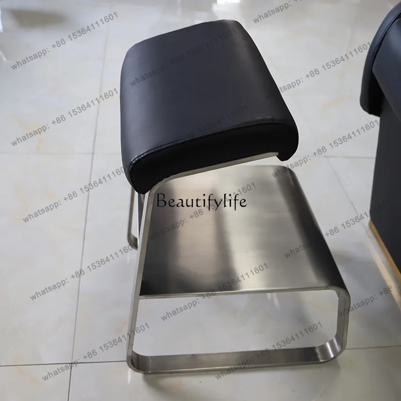hot Ceramic basin semi-reclining high-grade shampoo bed