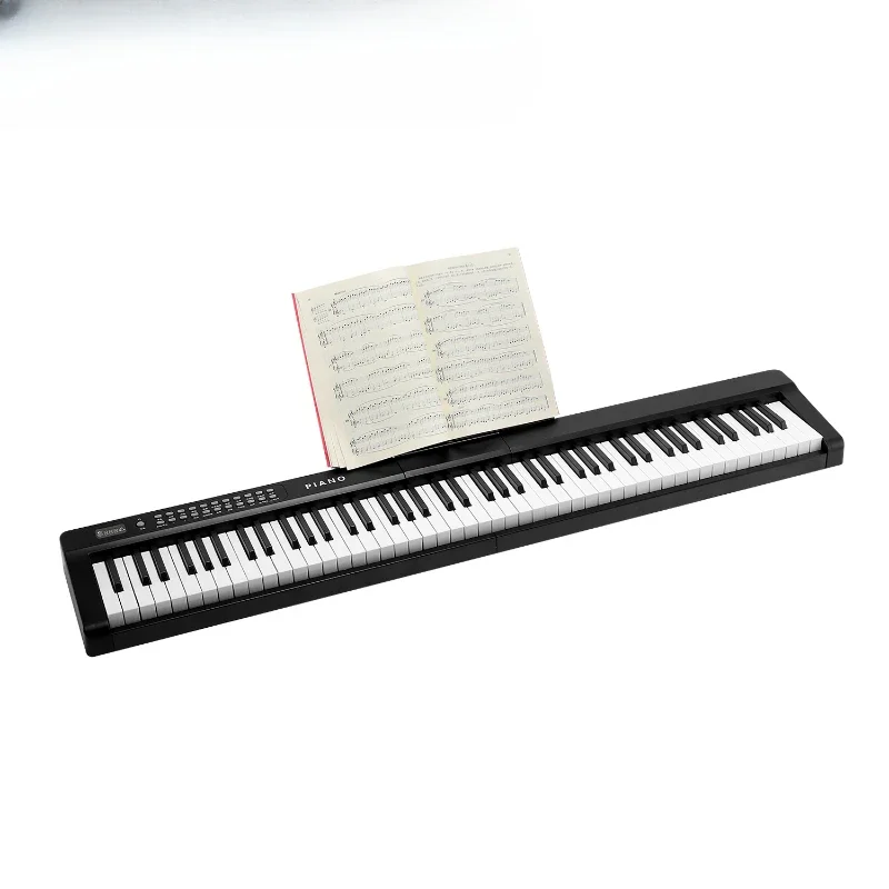 Piano numérique multifonctionnel, capacité Bluetooth, orgue électronique activé, 88 prédire