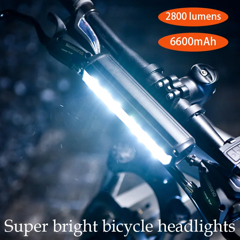 Bicycle super bright rainproof headlights Night cycling lighting Large lumen headlights For Mountain bike and road bike