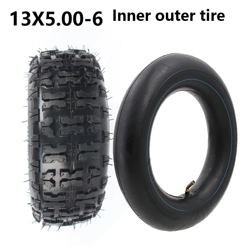 6 Inch Tire Front 13x5.00-6 Inner Outer Tires For Atv Go Kart Mini Quad 47cc 49cc Snow Motorcycle Tire