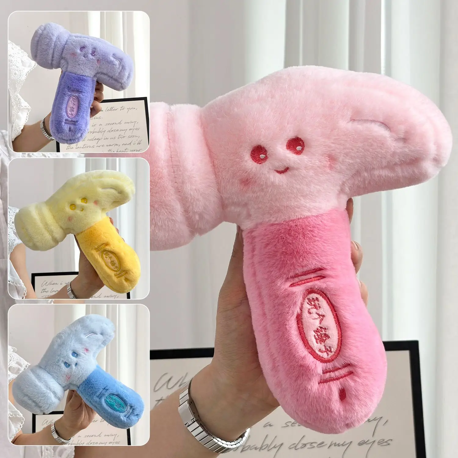Nouveau jouet de confort Kirby, mignon et créatif, en forme de marteau, pour interaction amusante en couple, 22 cm, idéal pour les cadeaux