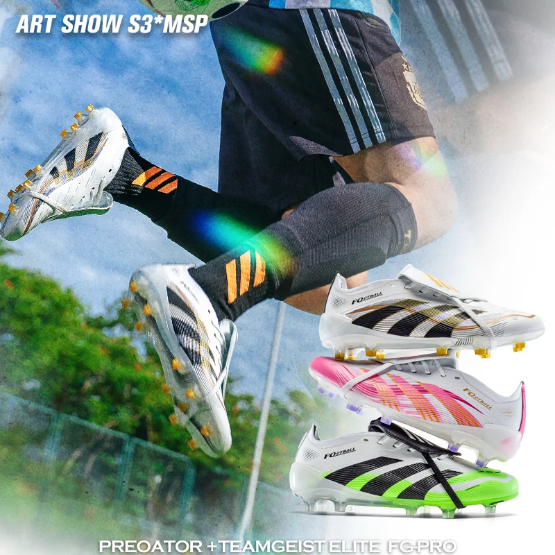 أحذية كرة القدم خفيفة الوزن للرجال عالية الجودة، أحذية كرة قدم داخلية، أحذية كرة قدم احترافية أصلية سريعة لكرة الصالات