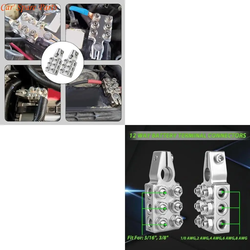 

Y4UA High Conductivity Car Battery Terminals for Automotive Sound System Modification