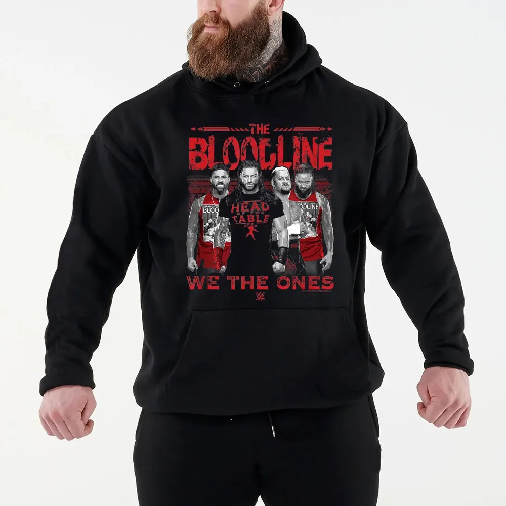 Bloodline We Theones men's hooded sweatshirt, oversized men's sweater, new fashion