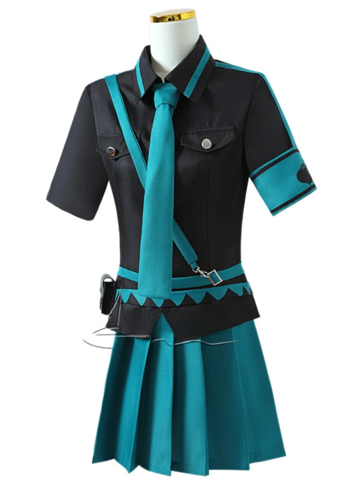ラブウォー-コスプレ衣装-女性用スカート-アニメ-ボーカロイド-v-ホームコスプレ服-ラブバトル制服-学生服スタイル