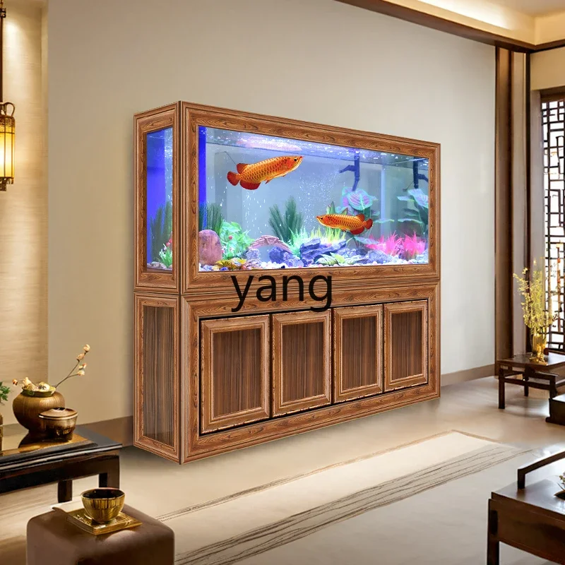 CX Chinese golden dragon fish tank aquarium large living room screen bottom filter 2 meters household