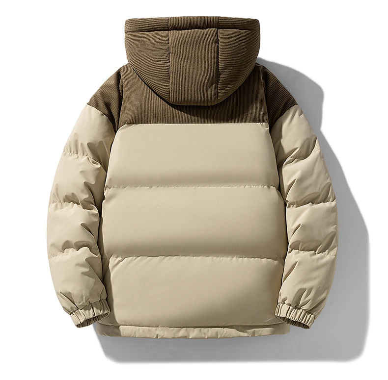 الرجال سميكة وسادة مبطنة الرجال الشتاء الحرارية الدافئة سترات صوفية الرجال الشتاء عادية مبطنة بالقطن سترات الخبز