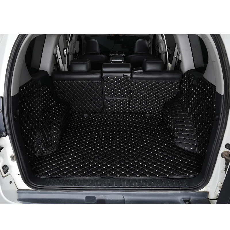 

3D Diamond Leather Full Around Car Trunk Mats