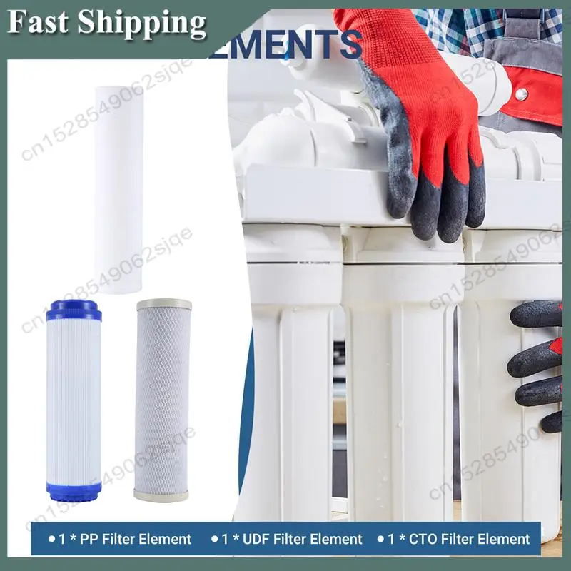 

-ABKM 10Inch Filter Elements Filtration System Purify Replacement Part Universal For Water Purifier For Household Appliances