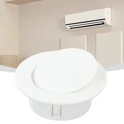 40-100mm Decorative Wall Hole Cover Protective Vents Decor Cap Plastic Plug For Air Conditioning Holes Pipeline
