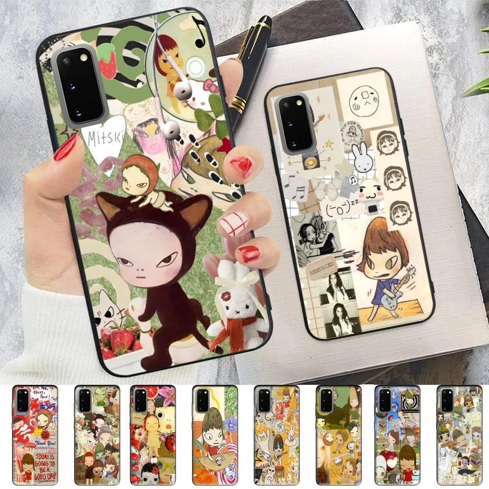 Y-Yoshitomo N-Nara Phone Case For Samsung S 9 10 20 21 22 23 30 23 24 Plus Lite Ultra FE S10lite Fundas