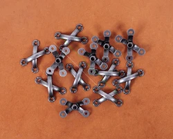20*14mm Biker Dome X Shape Rivet Studs Tacks For DIY Leathercraft Jacket Bangle