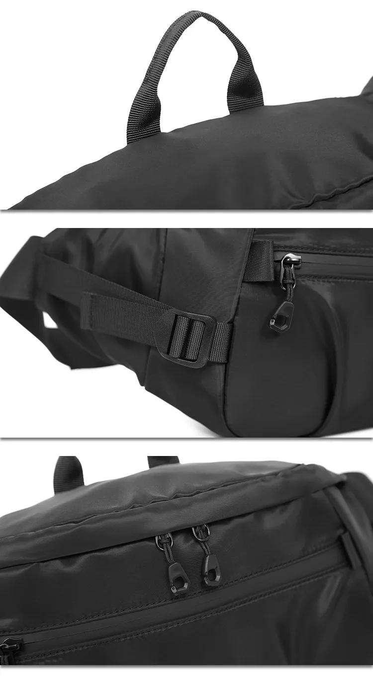 Waterproof Chest Pack for Men, Large Capacity Waist Bag, Multi-functional Casual Phone Pouch, Shoulder Sports Crossbody Bag