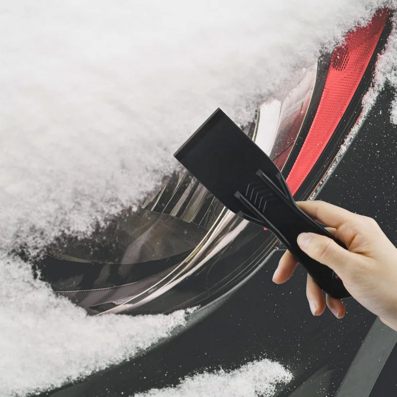 6 stuks plastic plamuurmes, 2 inch zwarte flexibele plamuurmes schraper, gebruikt repareren van muren, plakken gips, schrapen stopverf