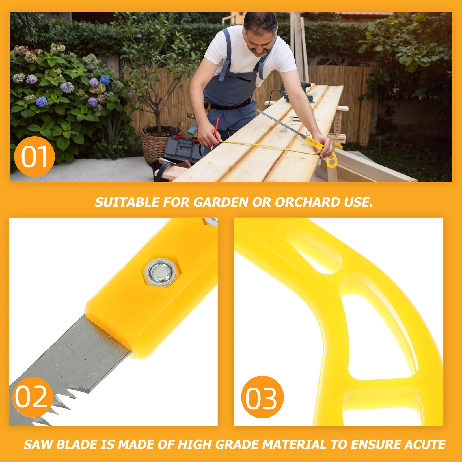 

3pcs Mini Wall Panel Portable Handheld For Woodworking Tree Cutting Japanese Pull Small Saw Crafts Carpenter Tools Camp Saw